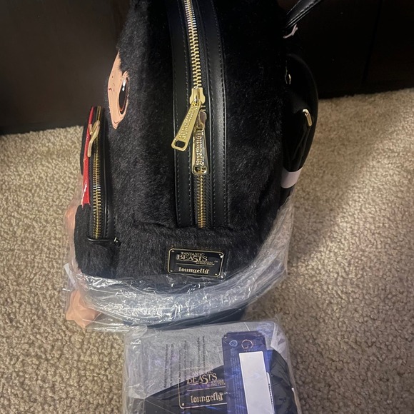 Niffler Loungefly Mini Backpack And Wallet - Picture 2 of 5